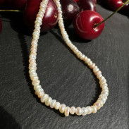 Choker Pearl natural